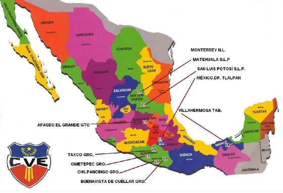 MAPA DE NUESTRA SEÑORA DE LA ANUNCIACION
